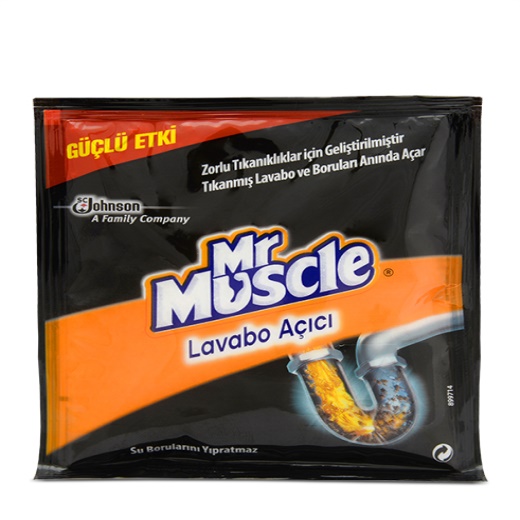 MR.MUSCLE TOZ LAVABO AÇICI *12